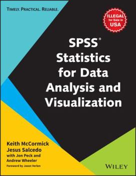Paperback Spss Statistics For Data Analysis And Visualization Book