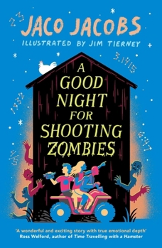 Paperback A Good Night for Shooting Zombies: With Glow-In-The-Dark Cover Book