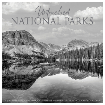 Calendar Untouched National Parks 2026 Wall Calendar Book