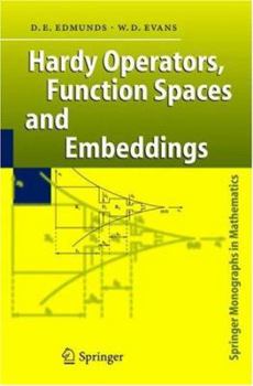 Hardcover Hardy Operators, Function Spaces and Embeddings Book