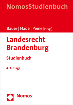 Paperback Landesrecht Brandenburg: Studienbuch [German] Book