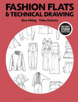 Misc. Fashion Flats and Technical Drawing: Bundle Book + Studio Access Card Book