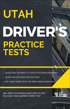 Paperback Utah Driver's Practice Tests Book