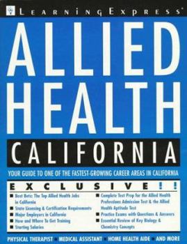 Hardcover Allied Health: California Book