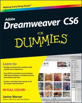 Paperback Dreamweaver CS6 for Dummies Book