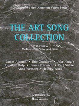 Paperback The Art Song Collection (G. Schirmer's New American Voices Series, Medium-High Voice) Book