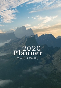 Paperback 2020 Planner Weekly and Monthly: A Year, 52 Week, 365 Daily Journal Planner Calendar Schedule and Academic Organizer - 7" x 10" - Jan 1, 2020 to Dec 3 Book