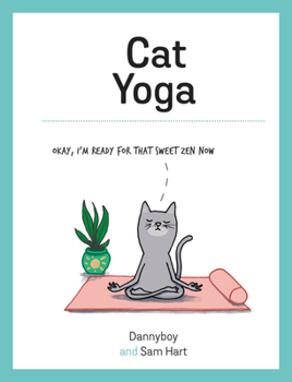 Hardcover Cat Yoga Book