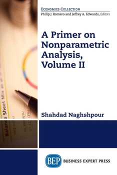 Paperback A Primer on Nonparametric Analysis, Volume II Book