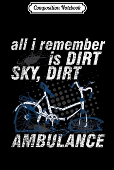 Composition Notebook: Funny Cycling Bicycle Lover Accident Cyclist Gift Journal/Notebook Blank Lined Ruled 6x9 100 Pages