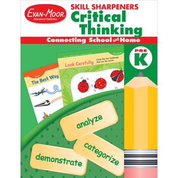 Paperback Skill Sharpeners: Critical Thinking Prek Book