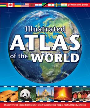 Hardcover Illustrated Atlas of the World, for 8 and up Book