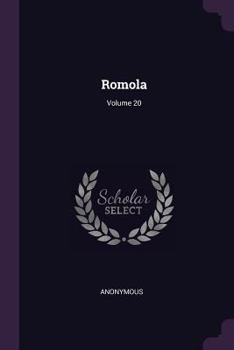 Paperback Romola; Volume 20 Book