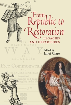 Hardcover From Republic to Restoration: Legacies and Departures Book