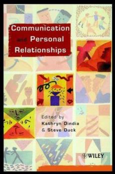 Paperback Communication and Personal Relationships Book