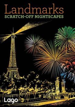 Paperback Landmarks: Scratch-Off Nightscapes Book