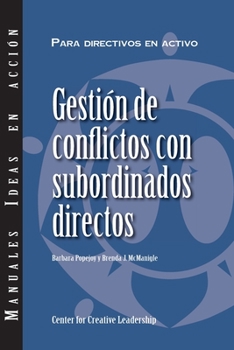 Paperback Managing Conflict with Direct Reports (International Spanish) [Spanish] Book