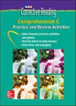 Paperback Corrective Reading Comprehension Level C, Student Practice CD Package (CORRECTIVE READING DECODING SERIES) Book
