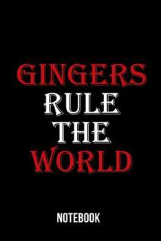 Paperback Gingers Rule The World Notebook Book