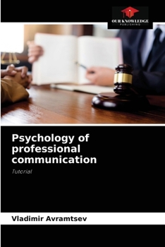 Paperback Psychology of professional communication Book