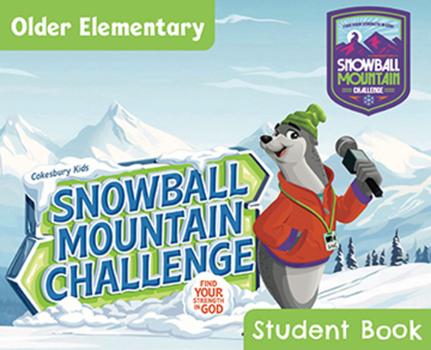 Paperback Vbs 2026 Snowball Mountain Challenge Older Elementary Student Book (Grades 3-6) (Pkg of 6): Find Your Strength in God Book