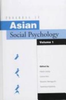 Hardcover Progress in Asian Social Psychology (Volume 1) Book