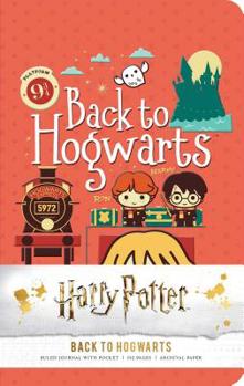 Hardcover Harry Potter: Back to Hogwarts Ruled Pocket Journal Book