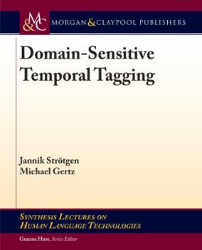 Paperback Domain-Sensitive Temporal Tagging Book