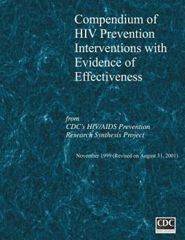 Paperback Compendium of HIV Prevention with Evidence of Effectiveness Book