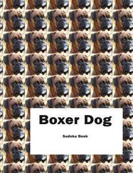 Paperback Boxer Dog Sudoku Book