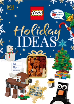 Hardcover Lego Holiday Ideas: With Exclusive Reindeer Mini Model [With Toy] Book