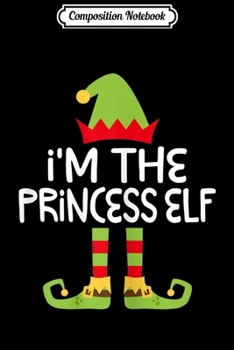 Composition Notebook: I'm The Smart Elf Family Matching Christmas Gift Group Long Sleeve  Journal/Notebook Blank Lined Ruled 6x9 100 Pages