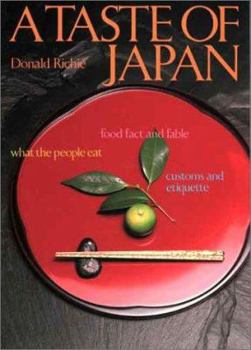 Paperback A Taste of Japan Book