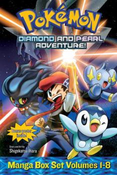 Paperback Pokémon Diamond and Pearl Adventure! Box Set Book