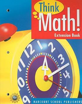 Paperback Think Math! Extension Book, Grade 2 Book