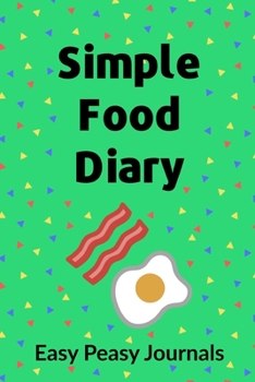 Paperback Simple Food Diary Book