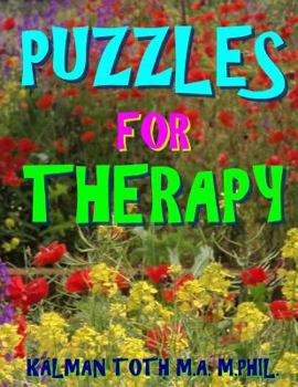 Paperback Puzzles for Therapy: 133 Large Print Word Search Puzzles Book