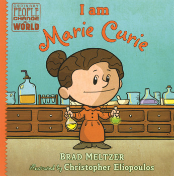 Library Binding I Am Marie Curie Book