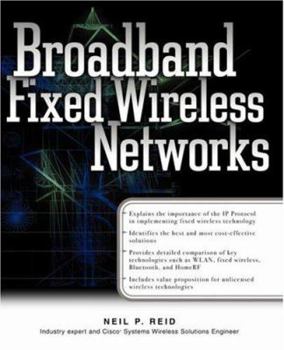 Paperback Broadband Fixed Wireless Networks Book