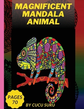 Paperback Magnificent Mandala Animal: For Adults Book