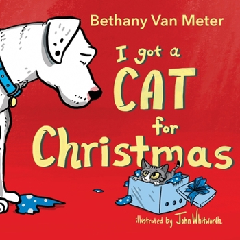 Paperback River the Dog - "I got a Cat for Christmas" Book