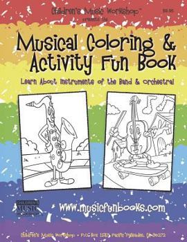 Paperback Musical Coloring and Activity Fun Book