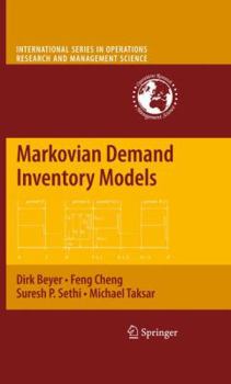 Hardcover Markovian Demand Inventory Models Book