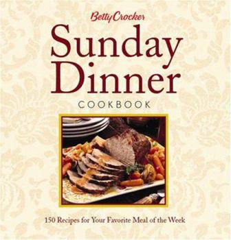 Hardcover Betty Crocker Sunday Dinner Cookbook Book
