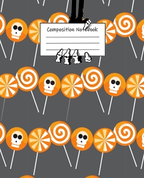 Halloween Abstract Pattern Volume 12 College Ruled Journal: 110 Blank Lined Wide Ruled (7.5 x 9.25) Pages to Jot Down Your Thoughts