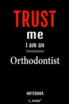 Notebook for Orthodontists / Orthodontist: awesome handy Note Book [120 blank lined ruled pages]