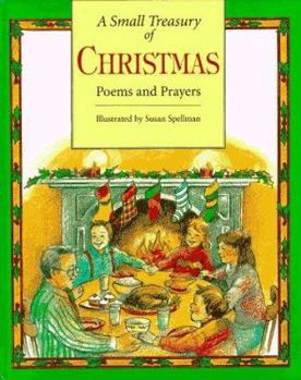 Hardcover Small Treasury of Christmas Poems and Prayers Book