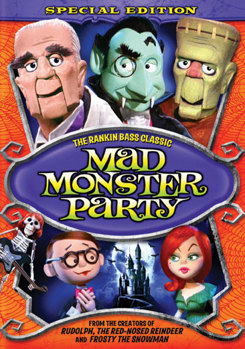 DVD Mad Monster Party Book