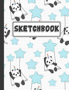 Paperback Sketchbook: Pandicorn Sketchbook For Kids Book