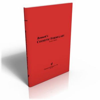 Hardcover Bennett's Cosmetic Formulary Book